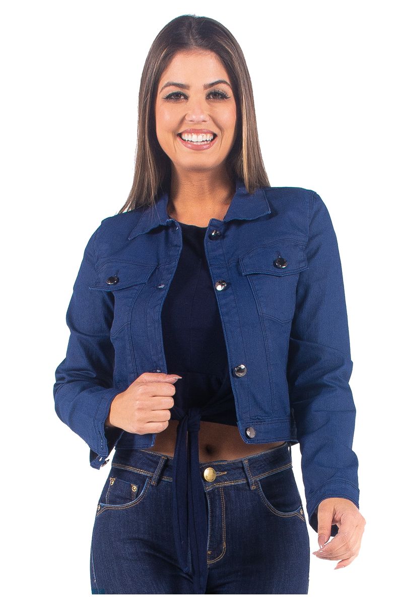 jaqueta jeans pp