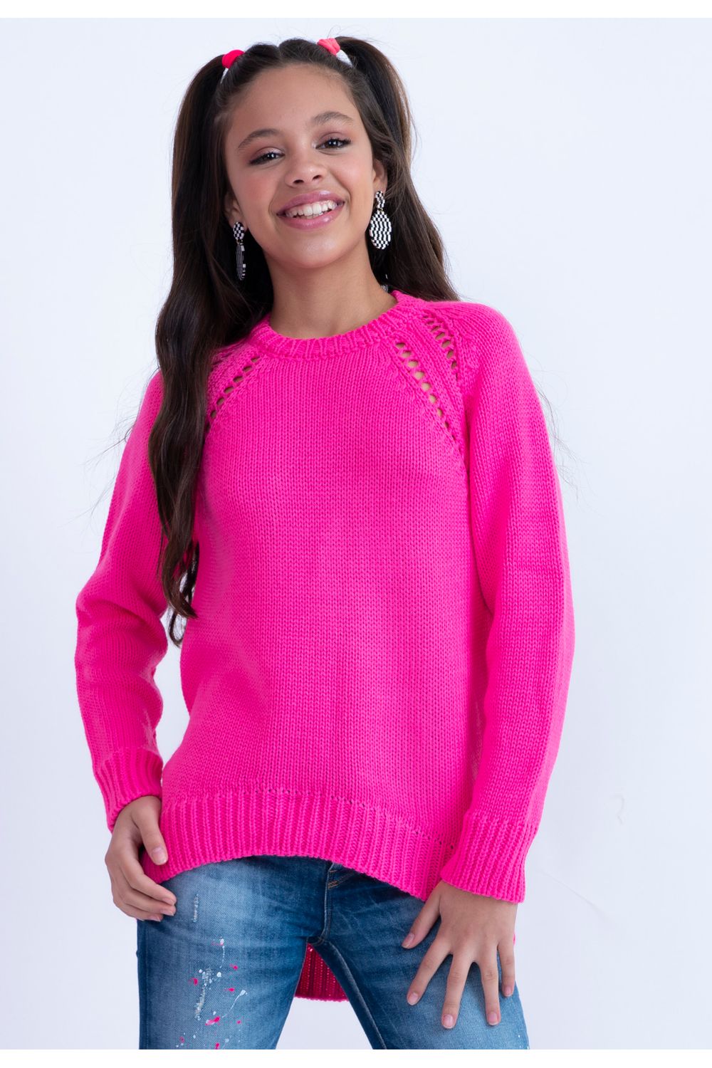 cor neon blusa